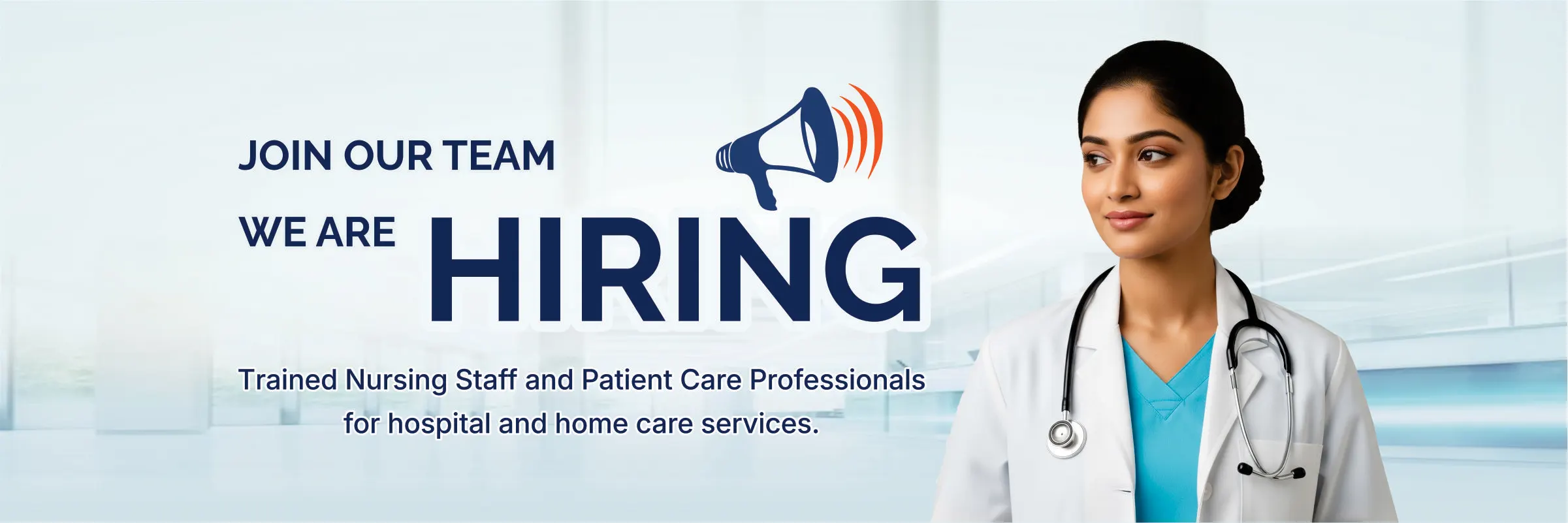 We Are Hiring Nursing Staff and Home Care Professional